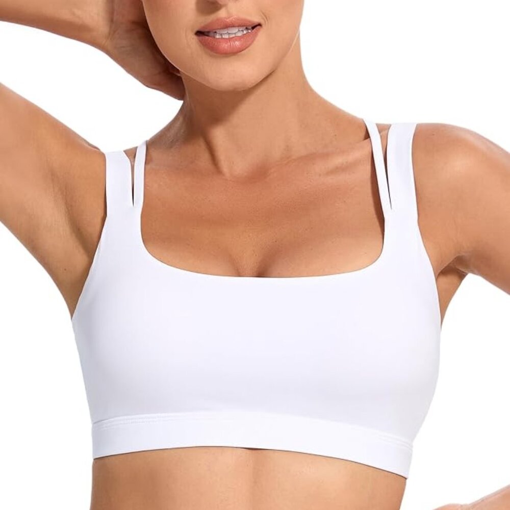 Criss-Cross Back Padded Sports Bra